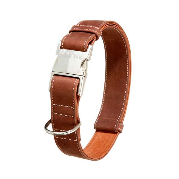 Karlie Buffalo Ultra Halsband - Braun/Hellbraun – Bild 2
