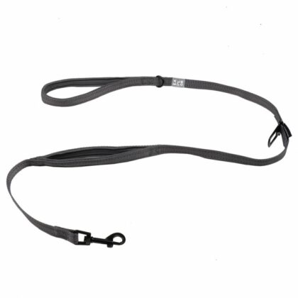 Duvoplus EXPLOR Ultimate Fit On-The-Road-Leine Safety - Silver Reflective - 130cm