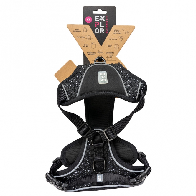 Duvoplus EXPLOR Ultimate Fit No-Pull-Geschirr - granite black – Bild 2