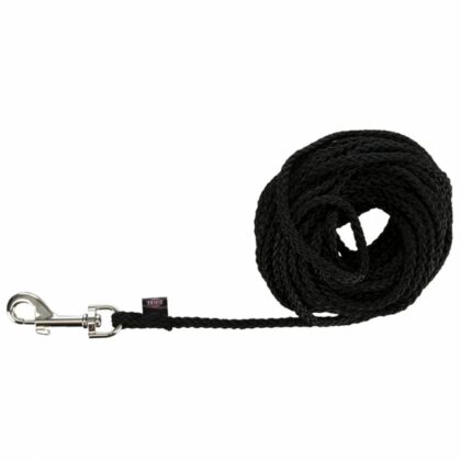 Trixie Schleppleine aus Nylon - schwarz