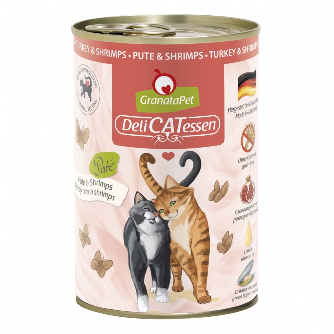 GranataPet Delicatessen Dose Pute & Shrimps – Bild 2
