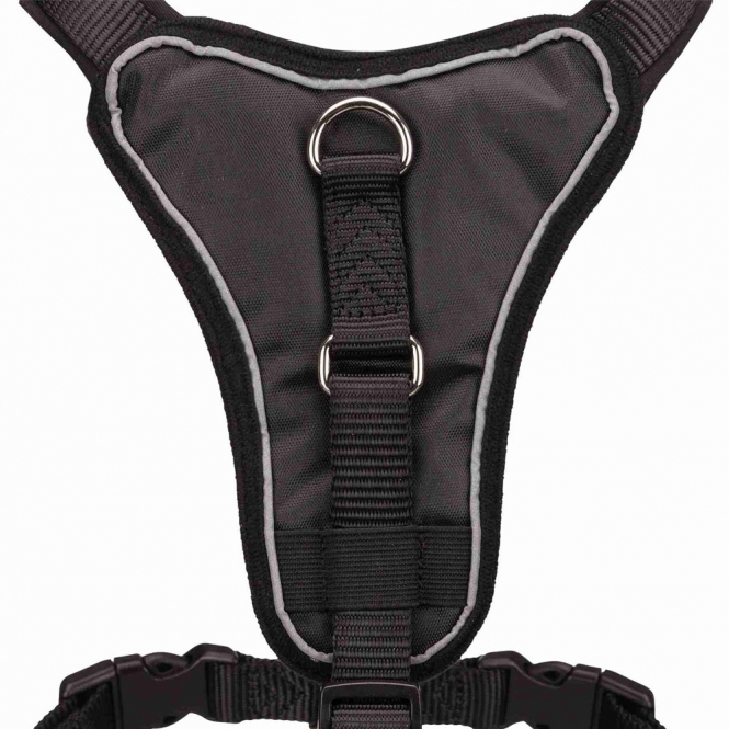 Trixie Premium Y-Geschirr - schwarz – Bild 2