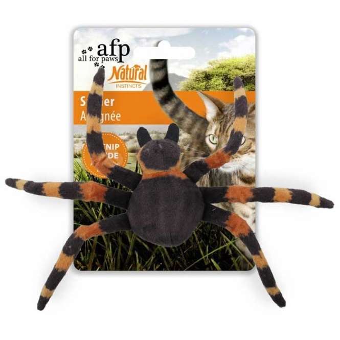 All for Paws Natural Instincts Katzenspielzeug Spider