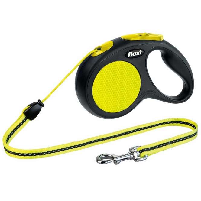 Flexi New Classic Neon Seil-Roll-Leine – Bild 2