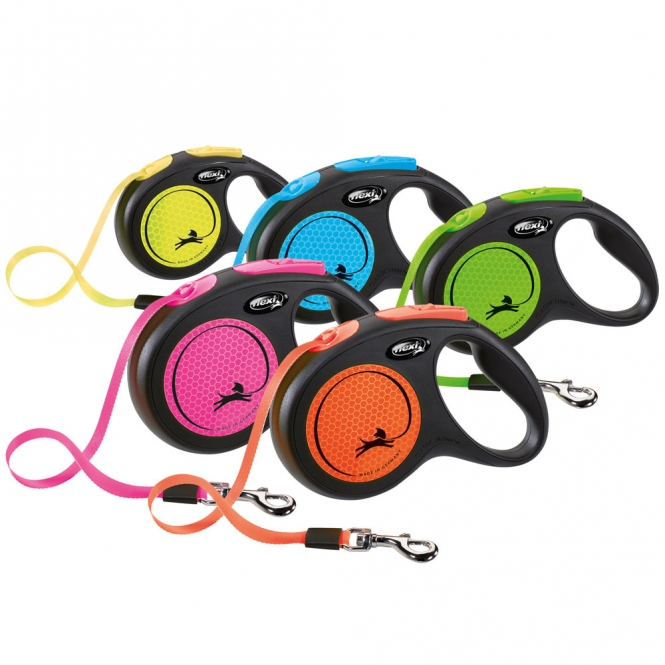 Flexi New Classic Neon Gurt-Roll-Leine – Bild 3