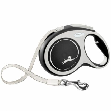 FLEXI Rollleine New COMFORT Gurt - 8m, bis 50kg