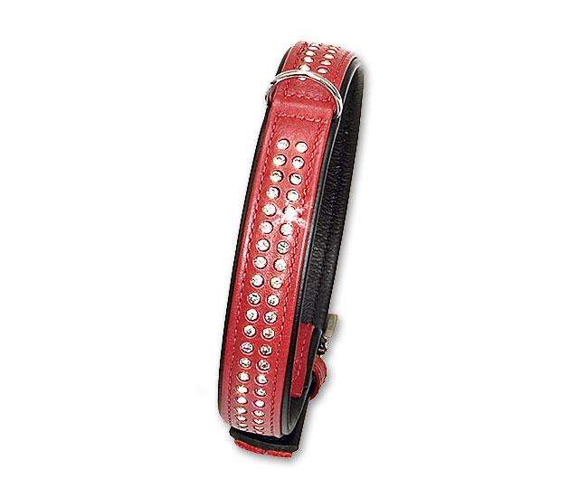 Karlie VINTAGE TIFFANY Halsband - Rot – Bild 4