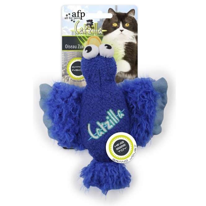 All for Paws Catzilla Zuka Bird extra großes Katzenspielzeug