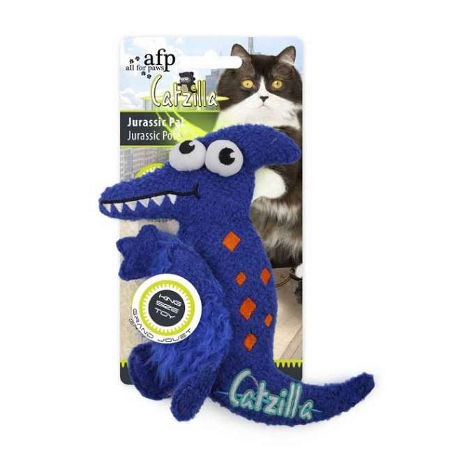 All for Paws Catzilla Jurassic Pal extra großes Katzenspielzeug – Bild 2