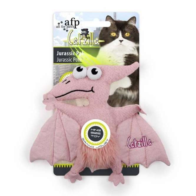 All for Paws Catzilla Jurassic Pal extra großes Katzenspielzeug – Bild 3