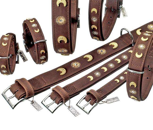 Karlie BUFFALO DECO Halsband MOND - Braun