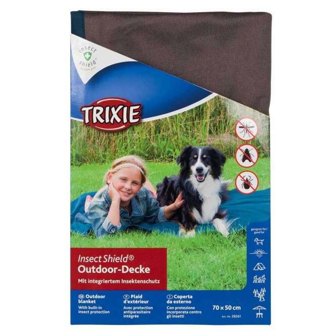 Trixie Insect Shield® Outdoor-Decke - Taupe – Bild 2