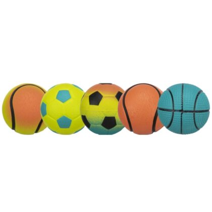 Trixie Neonball aus Moosgummi - schwimmt