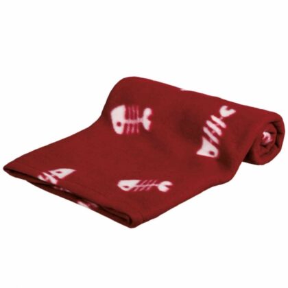 Trixie Fleecedecke Beany - bordeaux