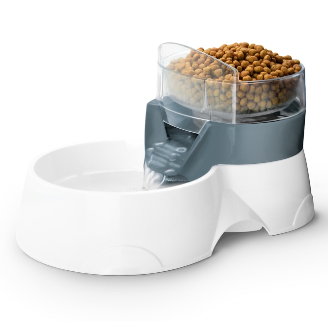 EBI Pet Feeder 2in1 - Grau – Bild 2