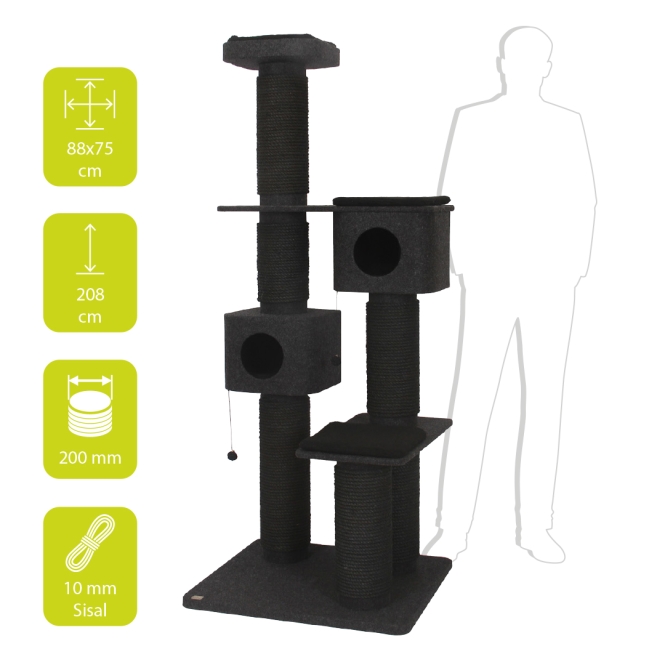 EBI Kratzbaum Onyx – Bild 2