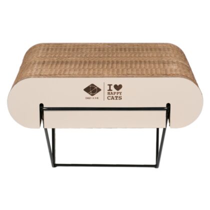 D&D Wandregal aus Pappe David - braun/beige