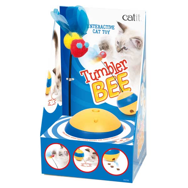 CATIT Tumbler Bee Laser-Spielzeug – Bild 5