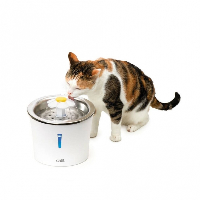 Catit Blumentrinkbrunnen mit Edelstahleinsatz – Bild 3