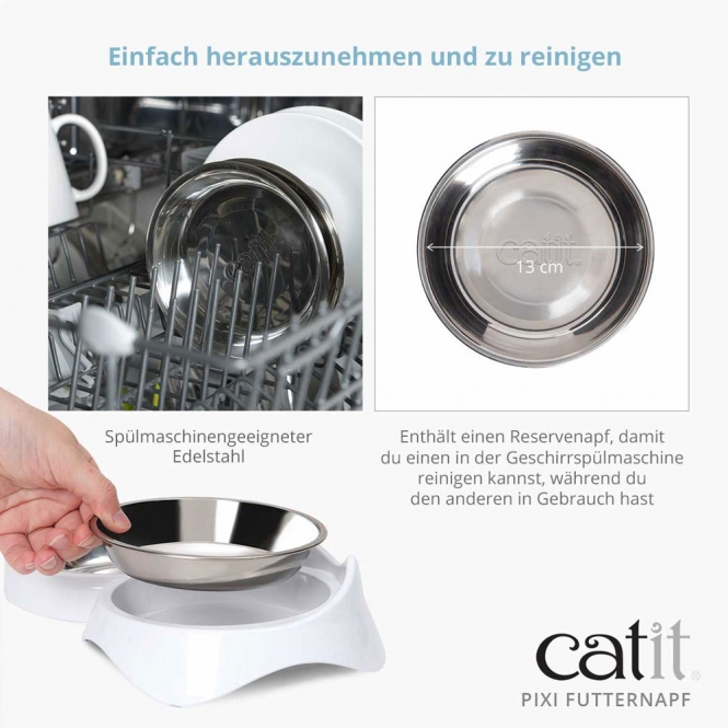 Catit PIXI Doppelnapf – Bild 4
