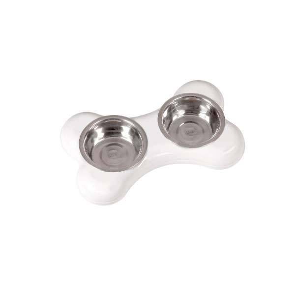 Karlie Flamingo The Bone Bowl Doppelnapf - 2 x 250 ml – Bild 5
