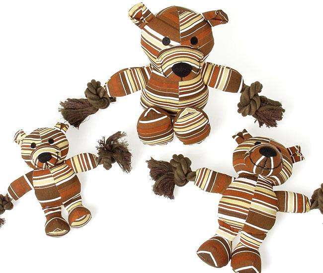 Karlie SENIOR DOG TOY Bär mit Seil – Bild 2