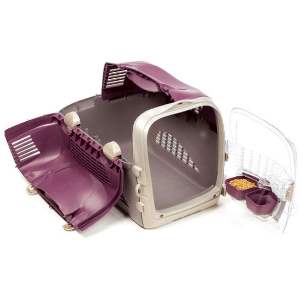 CATIT Transportbox Cabrio - Grau-Grau – Bild 3