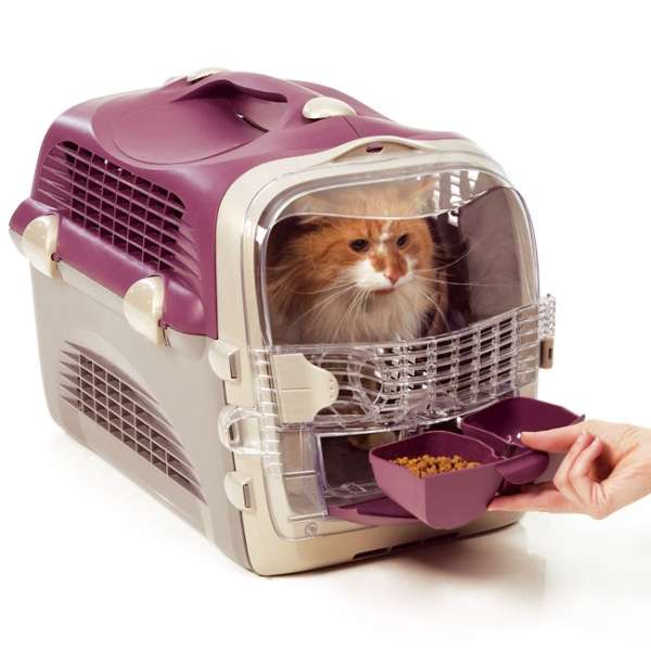 CATIT Transportbox Cabrio - Grau-Grau – Bild 4
