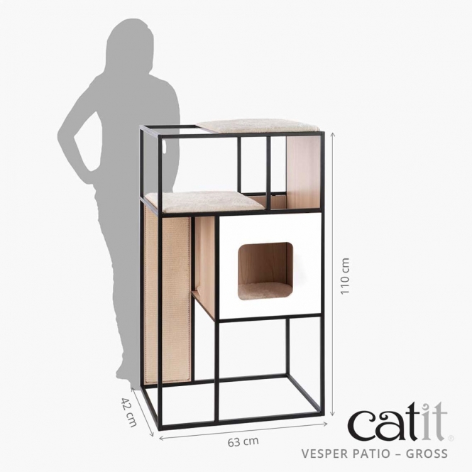 Catit Vesper Kratzbaum Patio - groß – Bild 6