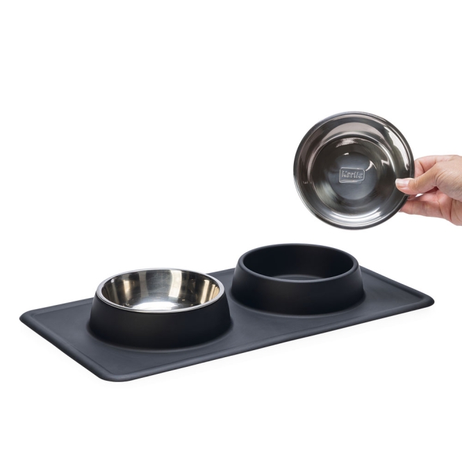 Karlie Diner Set Dex - Schwarz – Bild 2