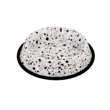 Duvoplus Edelstahlnapf Deco fix terrazzo look