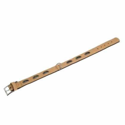 Karlie Art Buffalo Oak Halsband - Beige/Schwarz