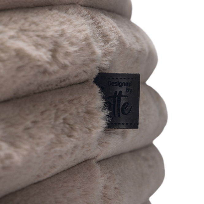 Designed by Lotte Hundebett Reza - rund, beige – Bild 6