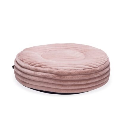 Designed by Lotte Hundebett Reza - rund, rosa