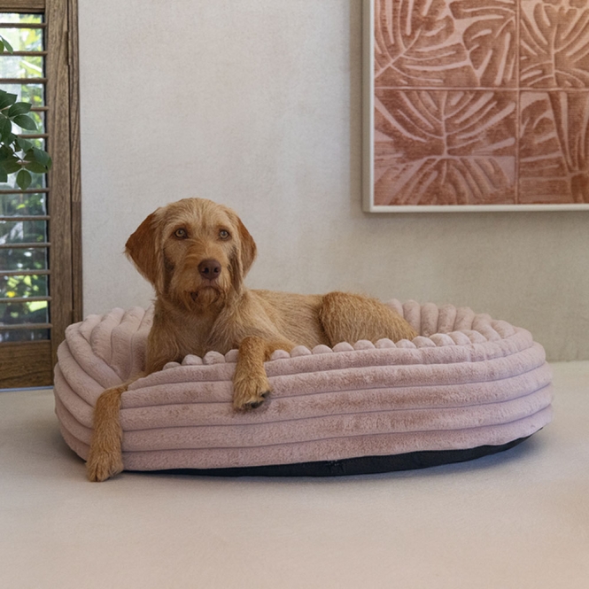 Designed by Lotte Hundebett Reza - rund, rosa – Bild 10