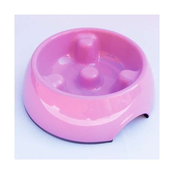 DOGIT Go-Slow Anti-Schling-Napf Rosa 140 ml – Bild 2