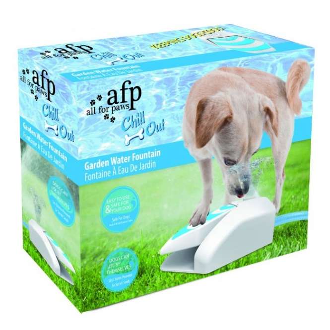 All for Paws Chill Out Gartenbrunnen inkl. Druckregler – Bild 2