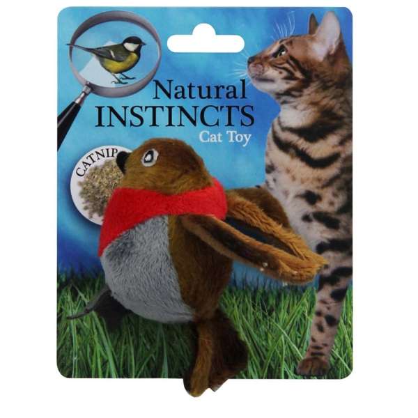 All for Paws Natural Instincts Vogel mit Ball – Bild 3