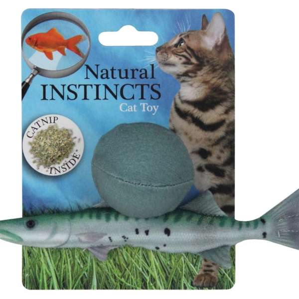 All for Paws Natural Instincts Fisch mit Ball – Bild 4