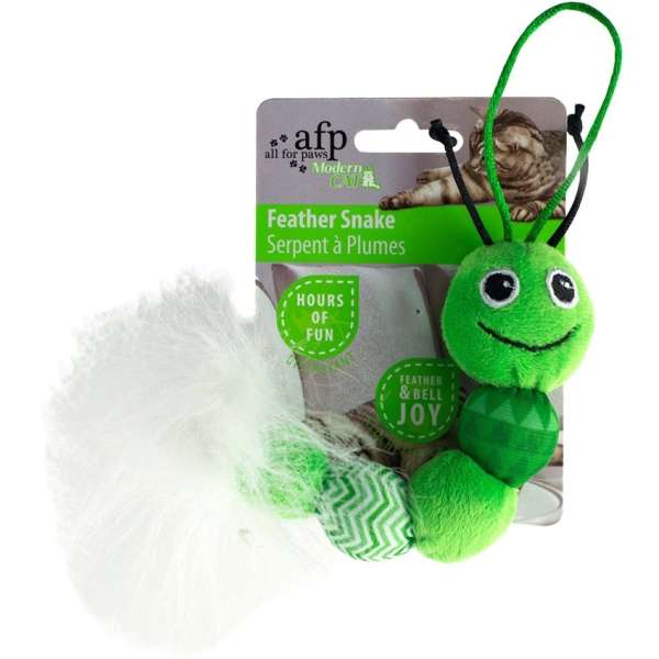All for Paws Modern Cat "Feather Snake" – Bild 3