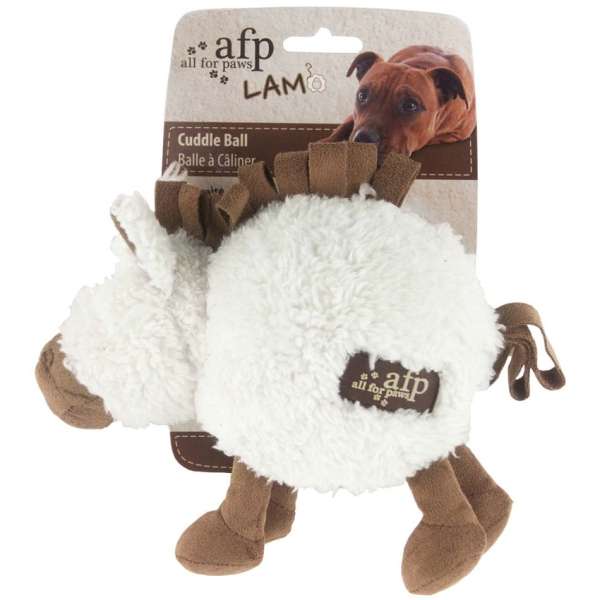 All for Paws Cuddle Ball mit Lammfell – Bild 3