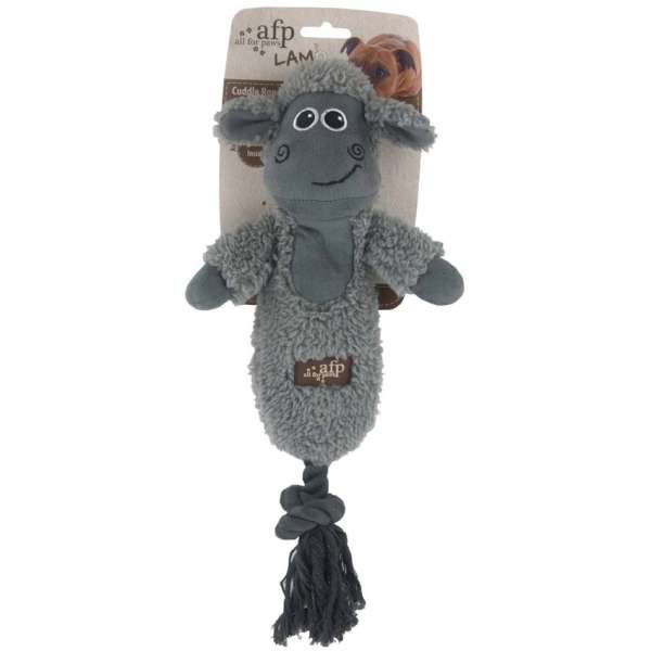 All for Paws Cuddle Rope mit Lammfell – Bild 2