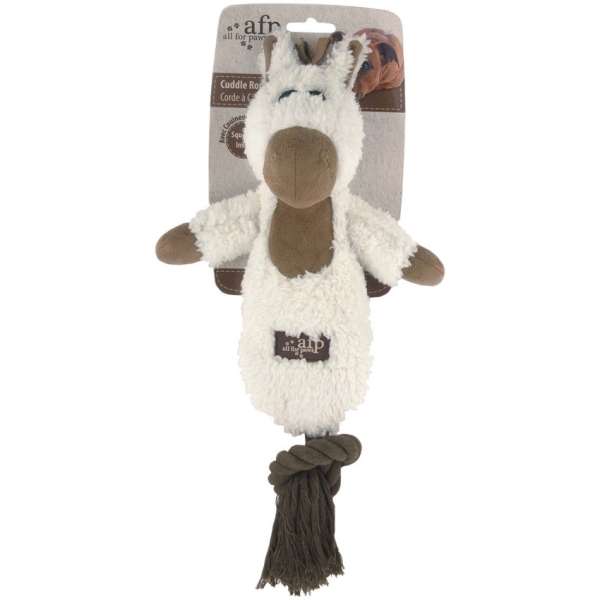 All for Paws Cuddle Rope mit Lammfell – Bild 3