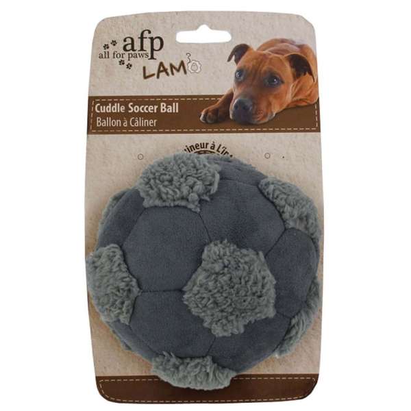 All for Paws Soccerball mit Lammfell – Bild 2