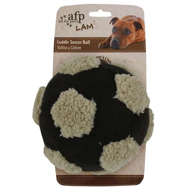 All for Paws Soccerball mit Lammfell – Bild 5