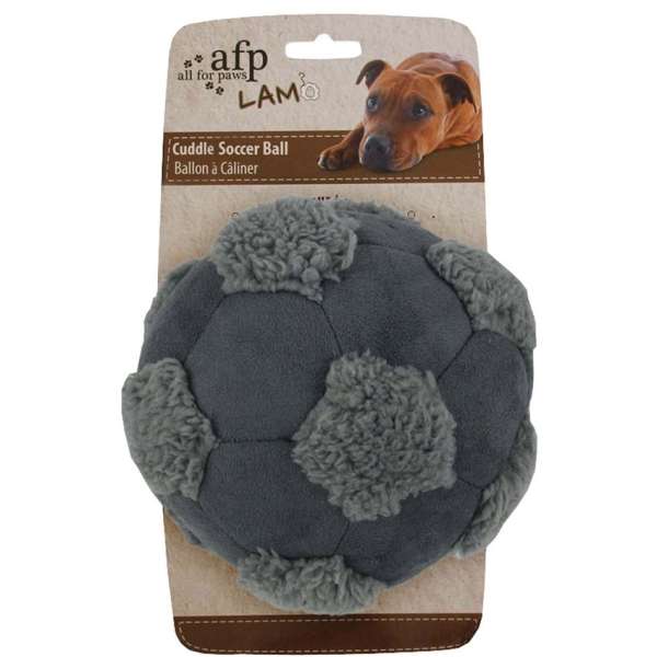 All for Paws Soccerball mit Lammfell – Bild 6