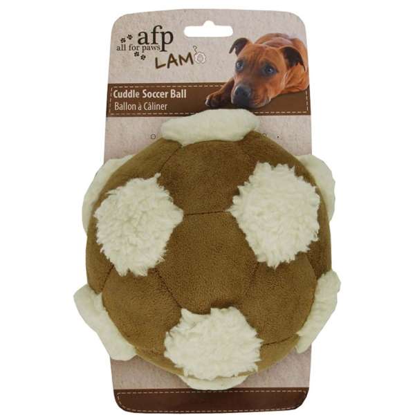 All for Paws Soccerball mit Lammfell – Bild 7