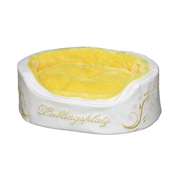 Kerbl Kuschelbett LIEBLING - Gelb – Bild 2