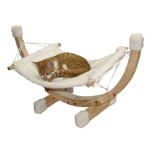 Kerbl Katzenhängematte SIESTA - weiß