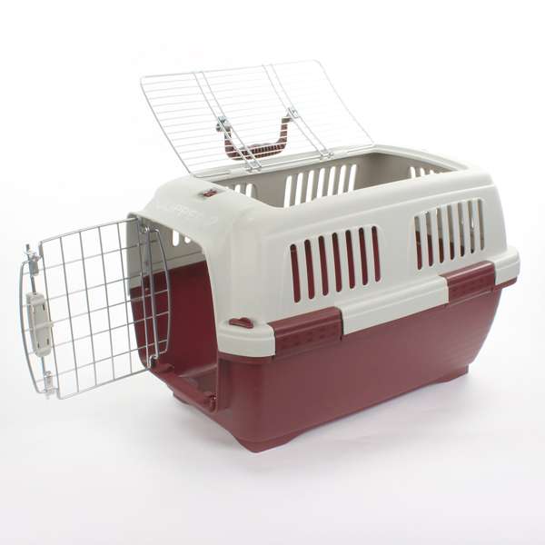 Marchioro Transportbox Clipper Aran 3 - bordeaux/grau beige – Bild 4